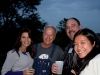 Tina (Carrots N Cake), John (Food Wishes) and me with Paul on the hay ride